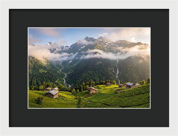Ayder Plateau And Kackar Mountains