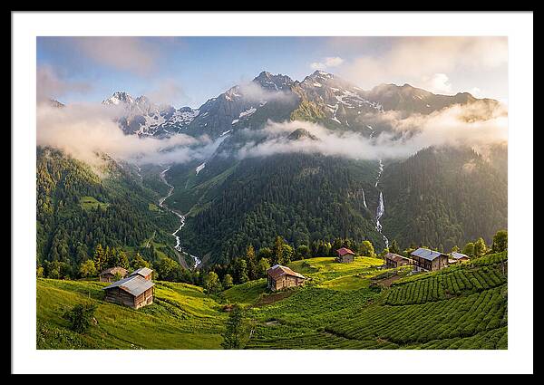 Ayder Plateau And Kackar Mountains