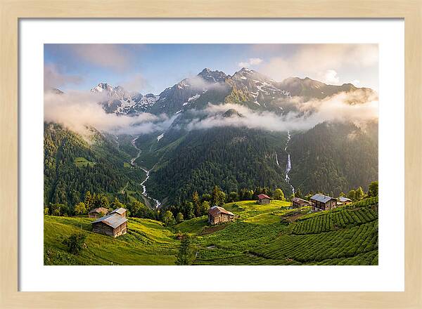 Ayder Plateau And Kackar Mountains