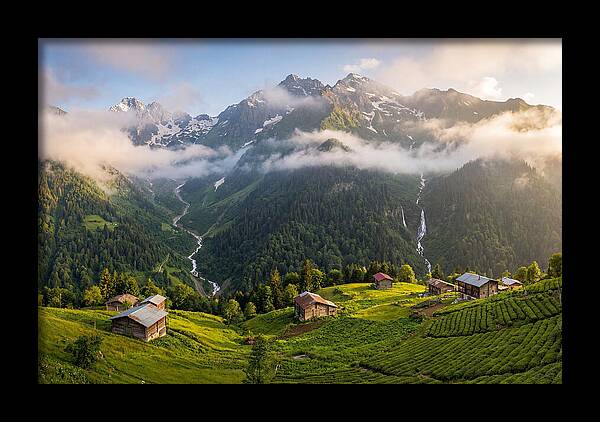 Ayder Plateau And Kackar Mountains