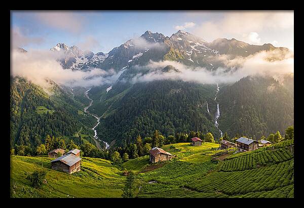 Ayder Plateau And Kackar Mountains