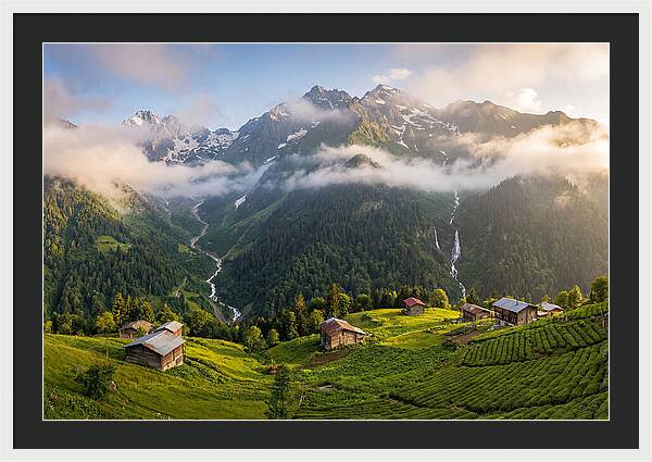 Ayder Plateau And Kackar Mountains