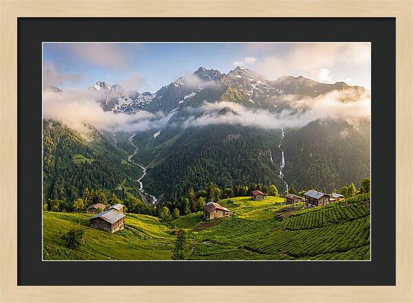 Ayder Plateau And Kackar Mountains