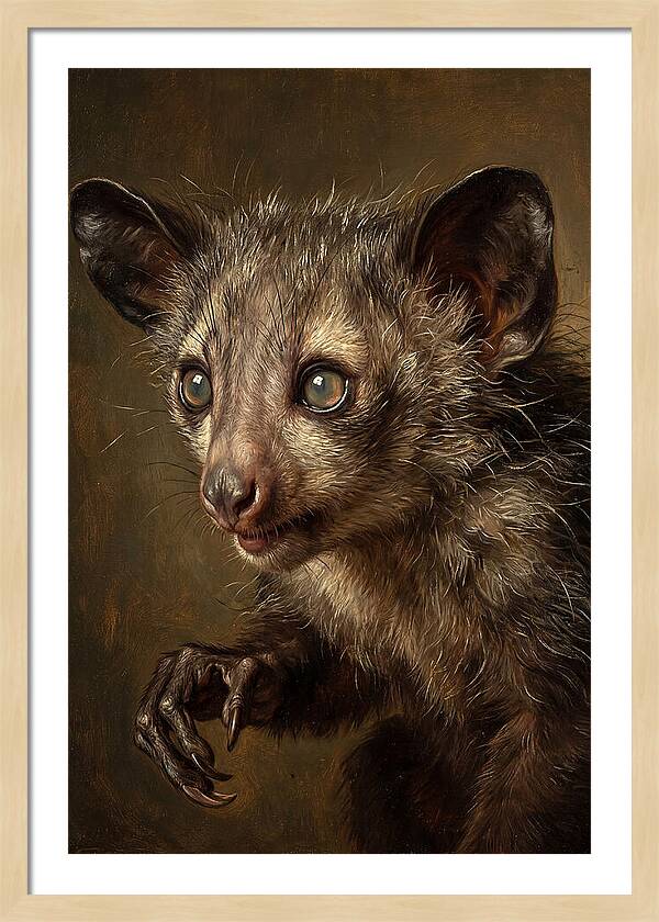 Aye Aye Portrait