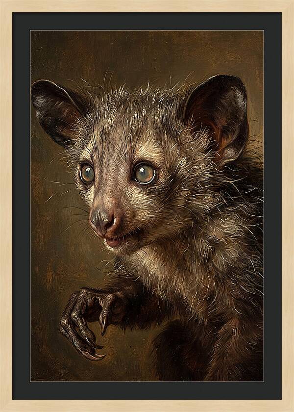Aye Aye Portrait