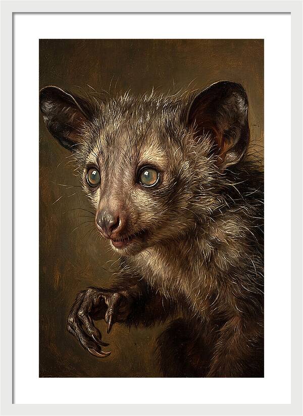 Aye Aye Portrait