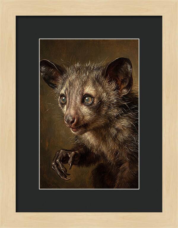 Aye Aye Portrait