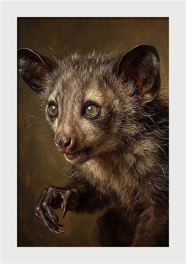 Aye Aye Portrait