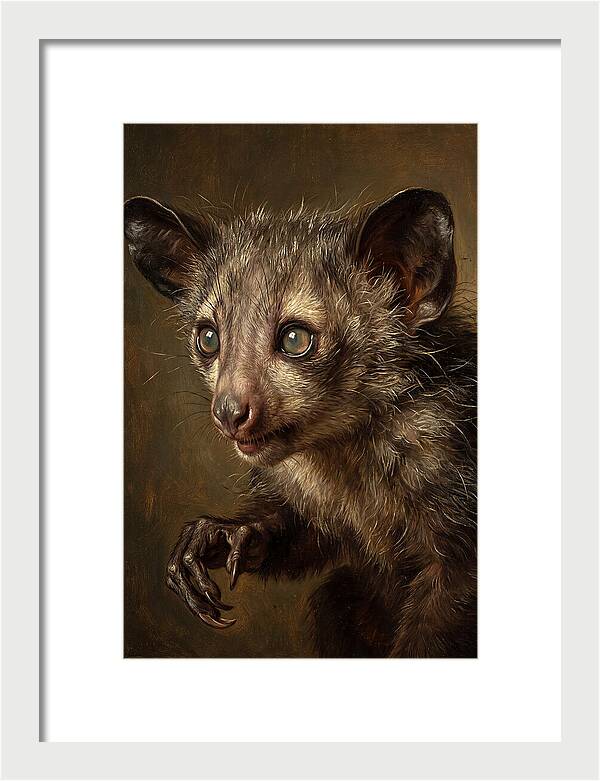 Aye Aye Portrait