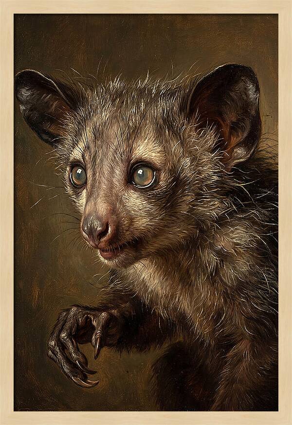 Aye Aye Portrait