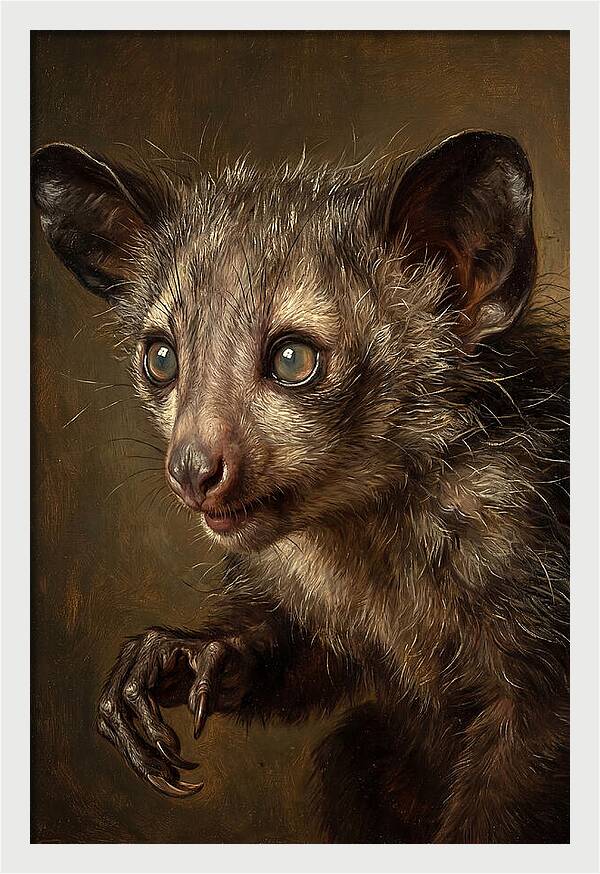 Aye Aye Portrait
