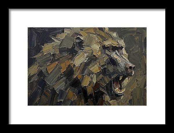 Baboon In Bold Strokes