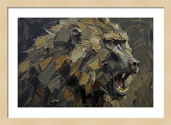 Baboon In Bold Strokes