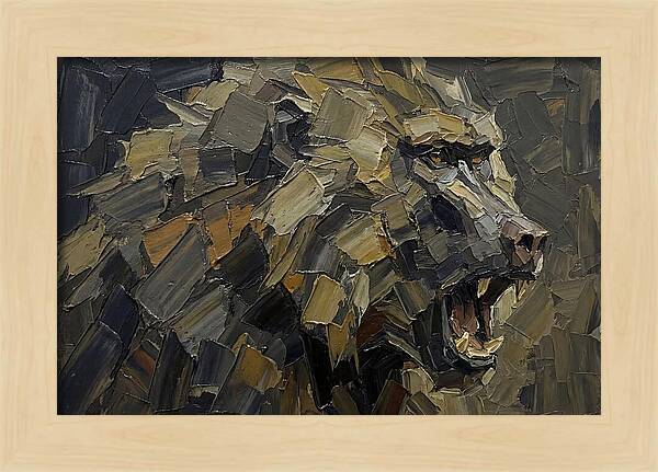 Baboon In Bold Strokes
