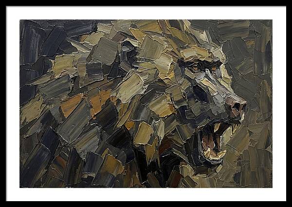 Baboon In Bold Strokes