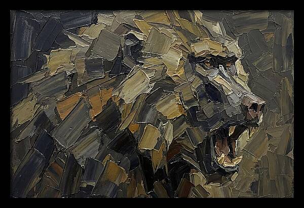 Baboon In Bold Strokes