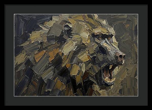 Baboon In Bold Strokes