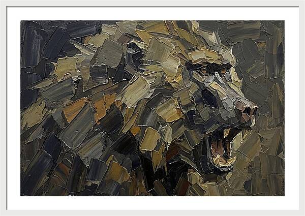 Baboon In Bold Strokes