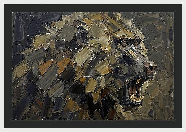 Baboon In Bold Strokes