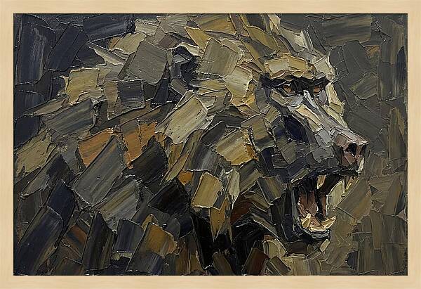 Baboon In Bold Strokes