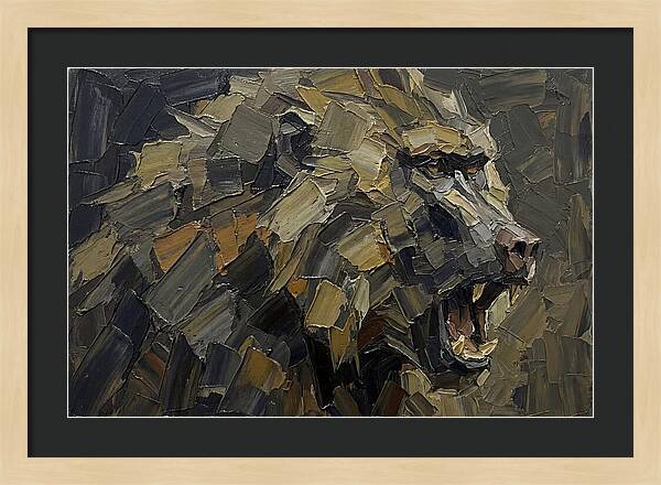 Baboon In Bold Strokes