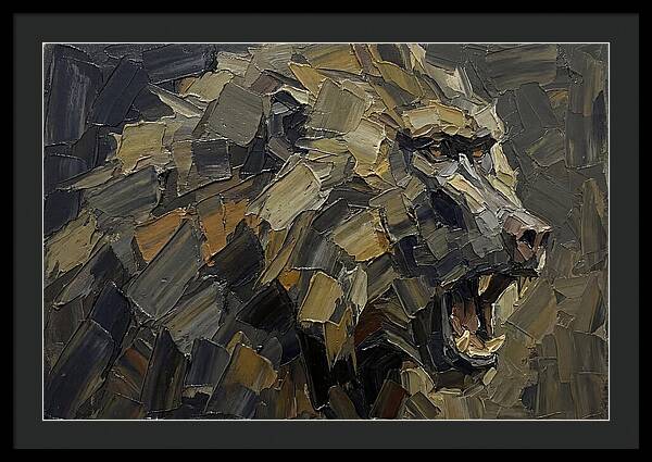 Baboon In Bold Strokes