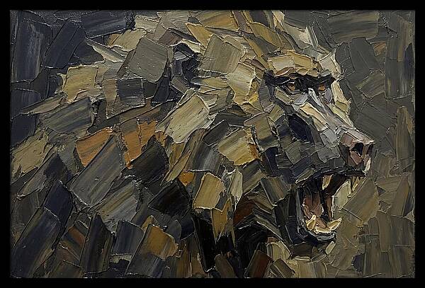 Baboon In Bold Strokes