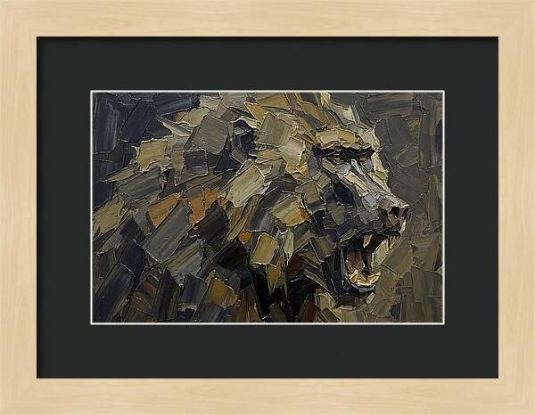 Baboon In Bold Strokes