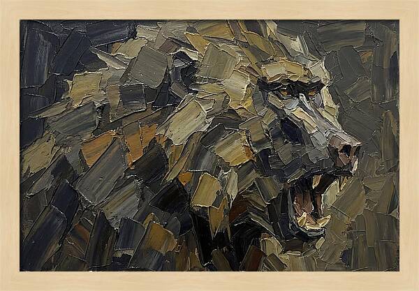 Baboon In Bold Strokes