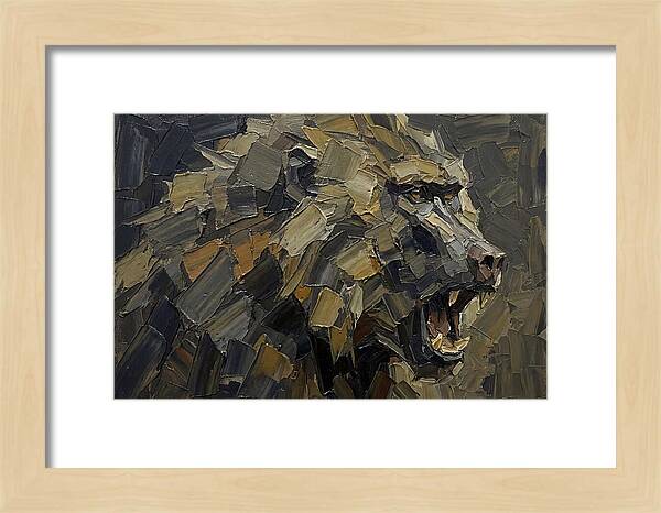 Baboon In Bold Strokes