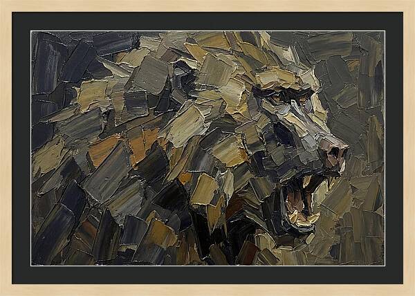 Baboon In Bold Strokes
