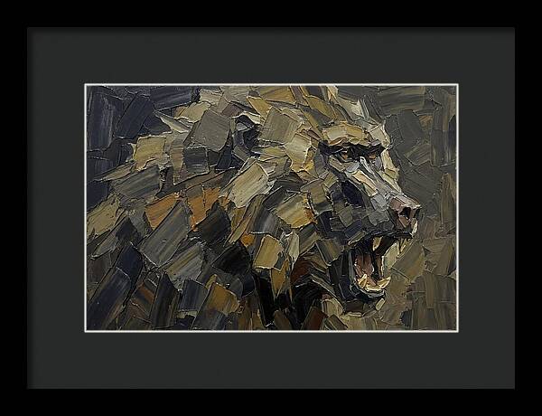 Baboon In Bold Strokes