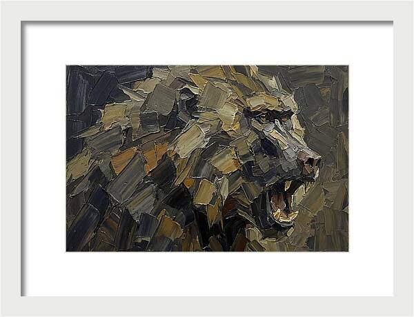 Baboon In Bold Strokes