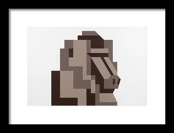 Baboon In Geometric Form