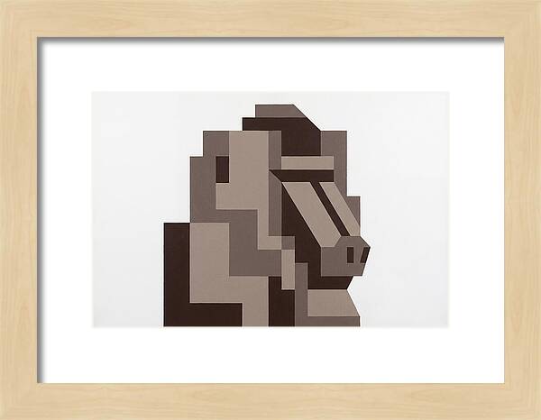 Baboon In Geometric Form