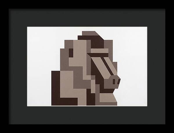 Baboon In Geometric Form