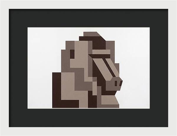 Baboon In Geometric Form
