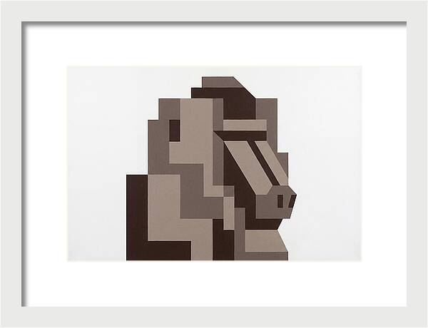Baboon In Geometric Form