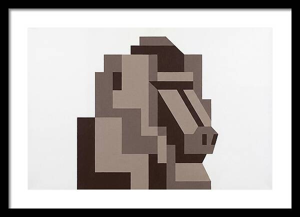 Baboon In Geometric Form