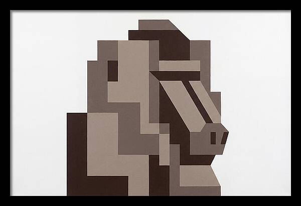 Baboon In Geometric Form