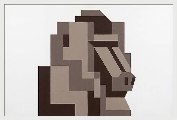 Baboon In Geometric Form