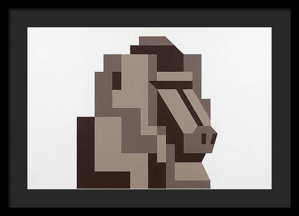 Baboon In Geometric Form