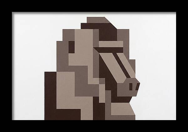 Baboon In Geometric Form