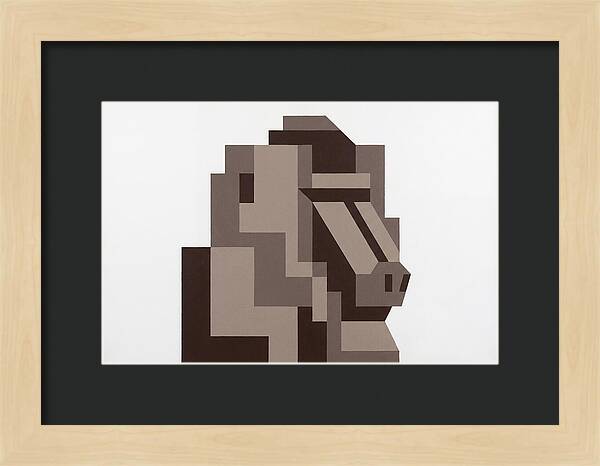 Baboon In Geometric Form