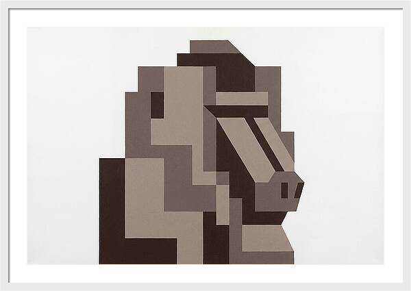 Baboon In Geometric Form