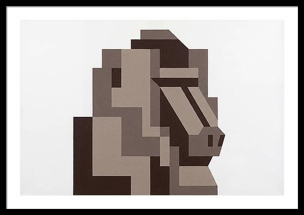 Baboon In Geometric Form
