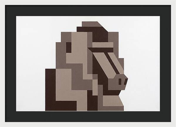 Baboon In Geometric Form