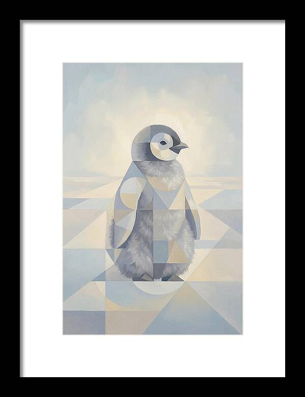 Baby Penguin Chick Portrait