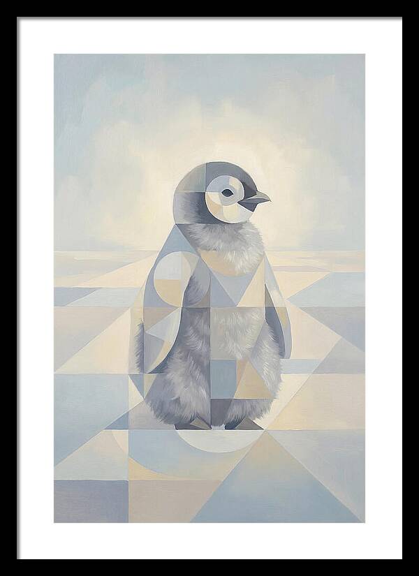 Baby Penguin Chick Portrait