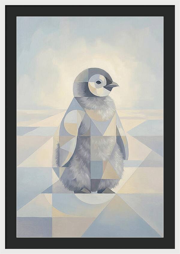 Baby Penguin Chick Portrait